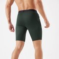 thumbnail image 3 of Plebaso Men's Running Shorts Tights Compression Stretch Shorts Mens Athletic Shorts with Zipper Pockets, 3 of 6