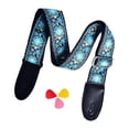 thumbnail image 1 of TISHITA Sangle de Guitare Électrique Portable pour Mandoline Guitare Classique Bleue, 1 of 8
