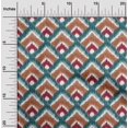thumbnail image 1 of oneOone Cotton Flex Fabric Argyle Style Ikat Printed Craft Fabric BTY 40 Inch Wide, 1 of 4