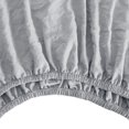 thumbnail image 3 of Mainstays Ensemble de draps en microfibre lavée ultra douce, Lit Simple (Twin XL), Argent doux, 3 pièces., 3 of 6