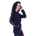 thumbnail image 4 of Moomaya Veste Zippée Unie pour Femmes, Haut de Jogging à Manches Longues avec Poches, 4 of 7
