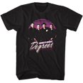 thumbnail image 1 of 98 Degrees Retro Group Shot Black Adult T-Shirt 2Xl, 1 of 2