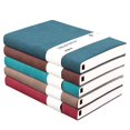 thumbnail image 4 of Blank Journal Notebook, A6, 192 Pages Thick Sketch Book, Hardcover Leather Notebooks for Work & Aesthetic Composition Note Book Journals for Work Note Taking Diary Library Supplies, Seaweed Green, 4 of 6