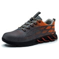 thumbnail image 1 of Men's Sneakers Comfortable Steel Toe Shoes Non- Indestructible Walking Sneakers for Work and Daily Use, 1 of 5