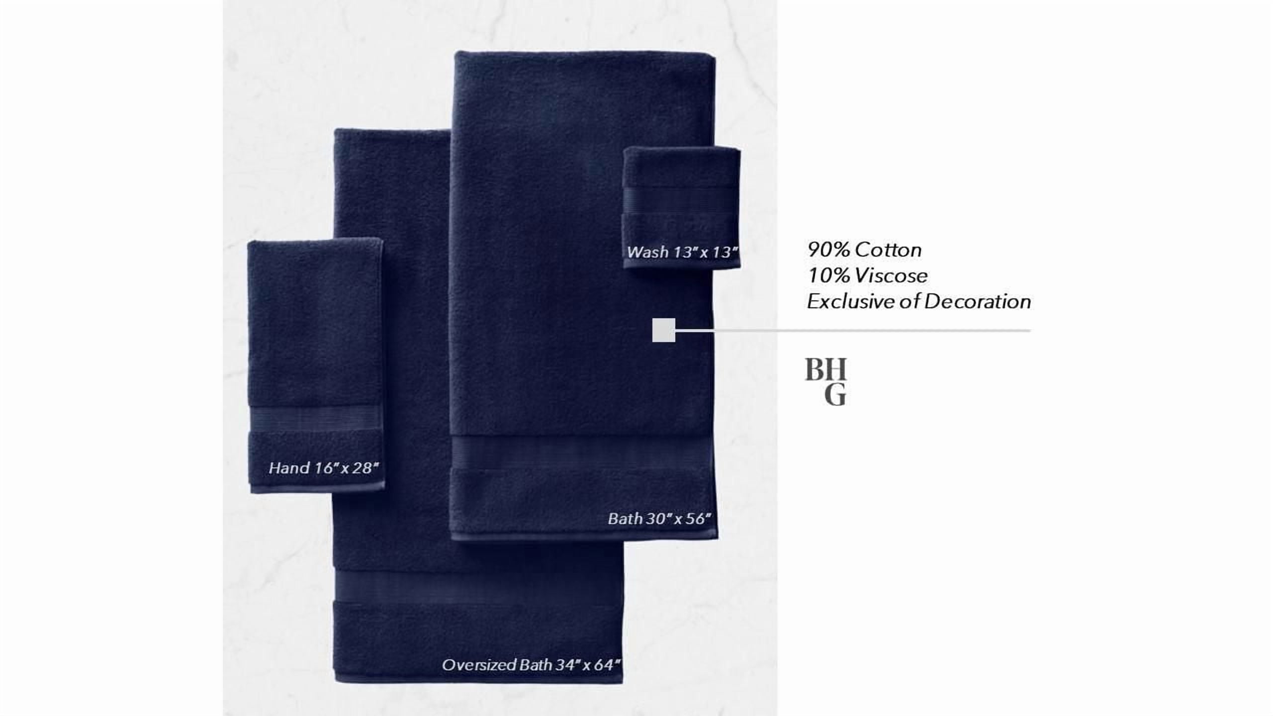 Better Homes & Gardens Signature doux Collection très taille de bain solides