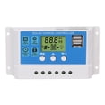 thumbnail image 2 of Solar Panel Charge Controller,PWM Solar Charge Controller Solar Panel Intelligent Regulator PWM Solar Charge Controller Regulator Solid Performance, 2 of 8
