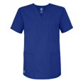 thumbnail image 2 of Adar Universal Unisex Scrub Set - Unisex V-Neck Scrub Top & Tapered Drawstring Scrub Pants, 2 of 7