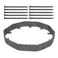 thumbnail image 1 of Miangastore Garden Stone Edging Plastic Borders Natural Aesthetic 10Set 9.4X3.9X0.4In, 1 of 8