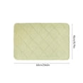 thumbnail image 3 of Dvkptbk Rugs Ultra Absorbent Non-Slip Memory Foam Machine Washable Soft Velvet Bath Mats Floor Mat Easier to Dry for Bathroom Floor Bath Mats Bath Rugs Bathroom Decor, 3 of 9