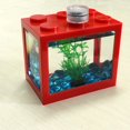 thumbnail image 4 of Fish Tank Transparent Energy Saving Acrylic LED Light Aquarium Tank Kit for Room Decor, 4 of 9