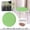 Vert Menthe, variante sur Coussin Rond pour Chaise de Jardin pour Utilisation Extérieure dans les Tabourets, le Patio et les Salles à Manger Coussin de Siège Ergonomique pour Confort et Durabilité