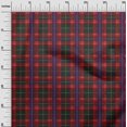 thumbnail image 2 of oneOone Silk Tabby Fabric Tartan Check Print Sewing Fabric BTY 42 Inch Wide, 2 of 4