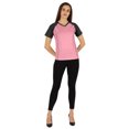 thumbnail image 2 of Inkmeso Solid Short Sleeve T-Shirt For Womens Sporty Casual Solid Basic Workout Shirts, 2 of 7