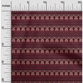 thumbnail image 1 of oneOone Cotton Silk Fabric Chevron & Swirl Block Printed Fabric 1 Yard 42 Inch Wide, 1 of 4