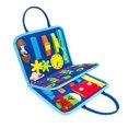 thumbnail image 1 of Esquirla Educational Activities Board Learning Toys, Fine Basic Dress Motor Skills Travel Style F, 1 of 8