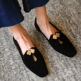 thumbnail image 1 of LSLJS Women's Thick-heeled Solid Color Low-cut with Mid-mouth Single Shoes, 1 of 5