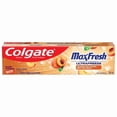 thumbnail image 1 of Colgate MaxFresh Dentifrice au Fluorure Anti-Carie, Pêche Polaire, 130 ml avec Menthe, 1 of 3
