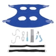 thumbnail image 2 of Sac de Contention pour Toilettage de Chiot, Écharpe Respirante Élastique Lavable en Machine Résistante à l'Usure pour Dents pour Chat Bleu Ensemble de 10 Pcs S, 2 of 8