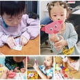 thumbnail image 4 of 57-Sheet Origami Craft Kit with 27 Patterns, DIY Watercolor Paper Art Set for Kids 3+, Educational Toy for Creativity & Fine Motor Development, 4 of 8