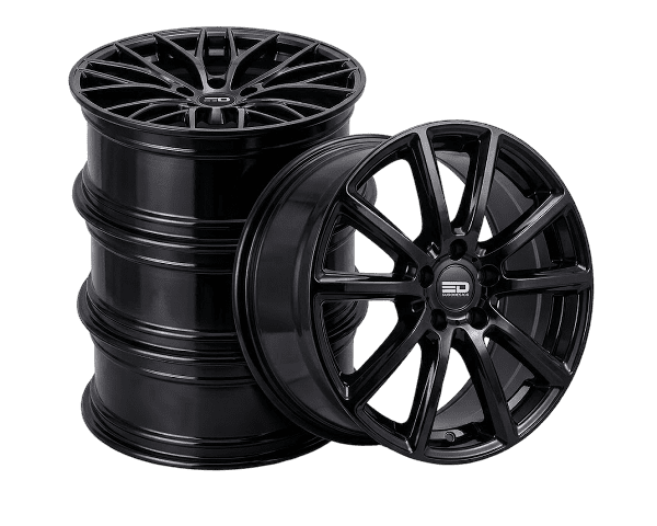Euro Design Legend rim - 18x8 inch Gloss Black alloy wheel