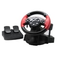 thumbnail image 2 of Tachiuwa Racing Steering Wheel For PS3 / Game Steering Wheel PC Vibration Remote Controller Wheels Drive For PC, 2 of 9