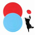 thumbnail image 1 of 2PCS Natural Rubber Dog Frisbees, Dog Frisbee Toy, Dog Frisbee, Durable Rubber Throwing Disc for,yd, 1 of 4