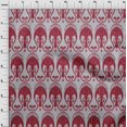 thumbnail image 3 of oneOone Cotton Cambric Fabric Swirl Ikat Print Fabric BTY 56 Inch Wide, 3 of 4