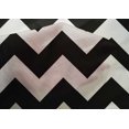 thumbnail image 4 of oneOone Cotton Silk Fabric Chevron Geometric Printed Craft Fabric BTY 42 Inch Wide, 4 of 4