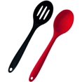 thumbnail image 1 of Silicone Nonstick Slotted Spoons Set 2-Piece, Heat-Resistant Cooking Utensil Spoons for Stirring, Scooping and Mixing, 1 of 7