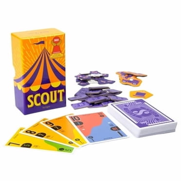 Scout - Award-Nominated Strategic Card Game | 2-5 Players | Ages 9+ | Portable Travel Game