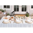 thumbnail image 2 of FRAÎCHE Spring Blue Gingham Tablecloth, 60x84-in, 2 of 5