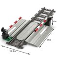 thumbnail image 4 of Moc Creative Expert Ideas City Train Railing Crossing Railway Express Bricks Building Blocks Diy Toys For Children Gifts Banmo, 4 of 5