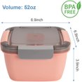 thumbnail image 4 of EcoNesxp Snacks and salad lunch box, 4 of 5