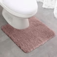 thumbnail image 2 of Toilet Rugs U Shaped Washable,Toilet Floor Mats U Shape,Thin Toilet Rugs Non Slip Absorbent Quick Dry Low Pile Toilet Mat,Microfiber Bathroom Rugs,Shaggy Bath Mat,Contour Bathroom Mats Toilet Base, 2 of 9