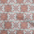 thumbnail image 1 of oneOone Velvet Brown Fabric Asian Tile Traditional Fabric For Sewing Printed Craft Fabric By The Yard 58 Inch Wide, 1 of 4