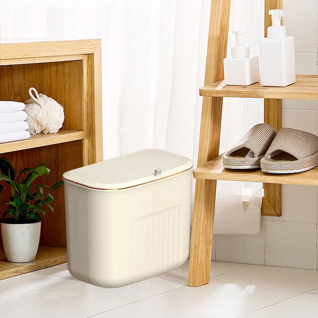 XYAIYT Versatile Plastic Laundry Basket with Lid and Ventilation Holes for Efficient Clothes Storage Suitable for Bathroom Use and Small Spaces Long Lasting Transparent Design 9.64x8.26x5.9in