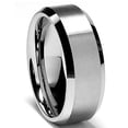 thumbnail image 5 of 8MM High Polish / Matte Finish Men's Tungsten Ring Wedding Band, 5 of 5