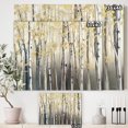 thumbnail image 2 of Designart Golden Birch Forest I Canvas Wall Art, 2 of 3