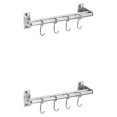thumbnail image 4 of maskred Support de Cuisine Efficace et Organisé Outils Facile à Installer Résistant à la Rouille Support d'Ustensiles de Cuisine Double Poteau+30cm+4 2Set, 4 of 6