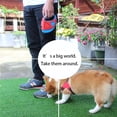 thumbnail image 3 of Retractable Dog Leash with LED Flashlight, Dog Safety Walking Leashes for Small Medium Large Dogs, 3 of 8