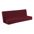 thumbnail image 2 of CHOK 2024 Housses de Futon pour Canapé Housse de Futon Housse de Futon Pliable Housse de Canapé Unie Housse de Futon Housse Extensible en Polyester Housse Tout Inclus Housse de Canapé, 2 of 8