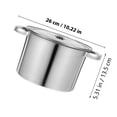thumbnail image 2 of BESTYASH Pot for Cooking Stainless Steel for Home Cooks and 1Set, 2 of 8
