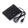 thumbnail image 1 of VONKY Wired Numeric Keyboard USB Computer Laptop External Numpad Travel Desktop PC Digital Keypad Office Replacement, 1 of 8