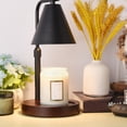 thumbnail image 4 of EQWLJWE Desk Lamps for Bedroom,Bedside Table Lamp for Bedroom,Candle Warmer Lamp,No Flame Electric Candle Wax Melting Lamp,Adjustable Brightness Warmer Lamp for Home Bedroom Decor Table Light, 4 of 6