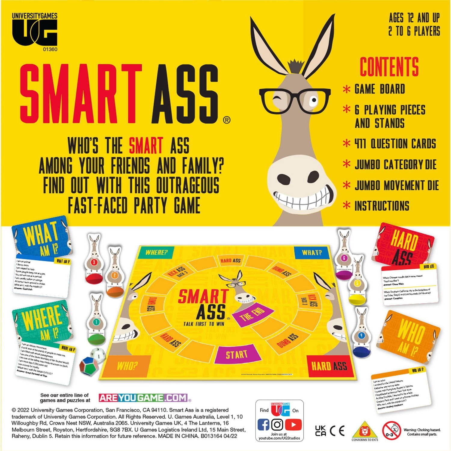 Jeu de société Smart Ass