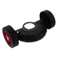 thumbnail image 4 of OULII 1 Ensemble Roue de Tondeuse Noire de Remplacement avec Rotation Flexible et Grande Capacité de Charge pour Outils d'Extérieur, 4 of 8
