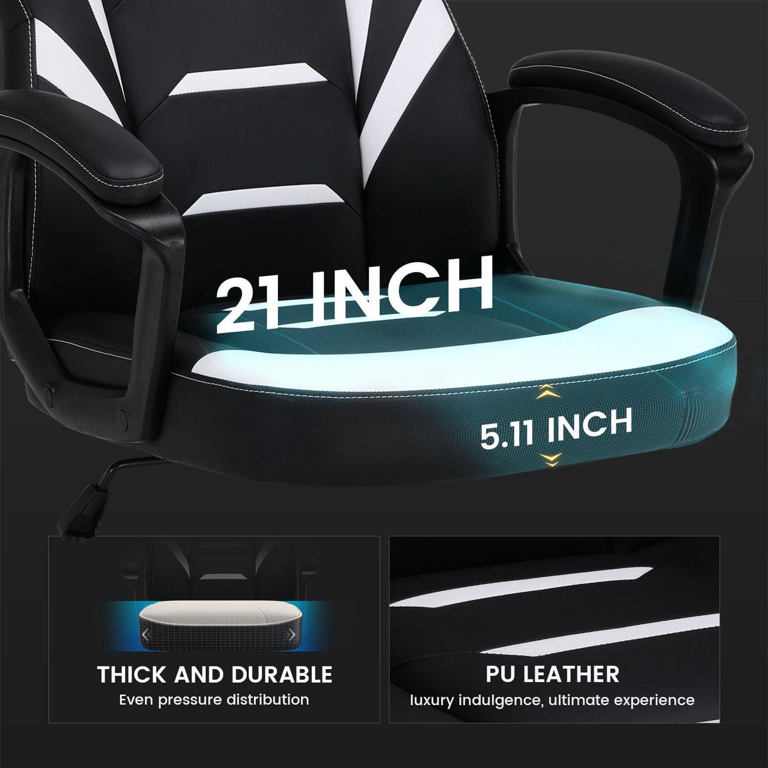 Chaise de Bureau et de Jeu GTRACING Starter Zone