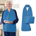 thumbnail image 1 of Adult Waterproof Bib For Elderly Oil And Drools Resistanting Dining Scarf, 1 of 6