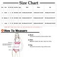 thumbnail image 3 of Dvkptbk Bikinis Bikini Femme Bicolore Mode Décontracté Taille Mince Liage Ajouré Ensembles Maillot de Bain pour Femmes, 3 of 7