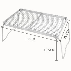 Outdoor Foldable Portable Barbecue grill Camping Grill Grid BBQ Hiking Fishing M